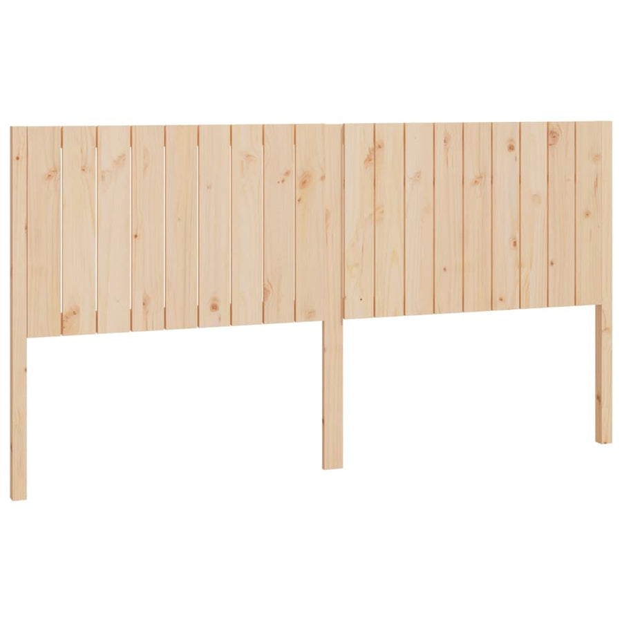 Hoofdbord 85,5X4X00 Cm Massief Grenenhout 185.5 x 100 cm Naturel