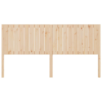 Hoofdbord 85,5X4X00 Cm Massief Grenenhout 185.5 x 100 cm Naturel