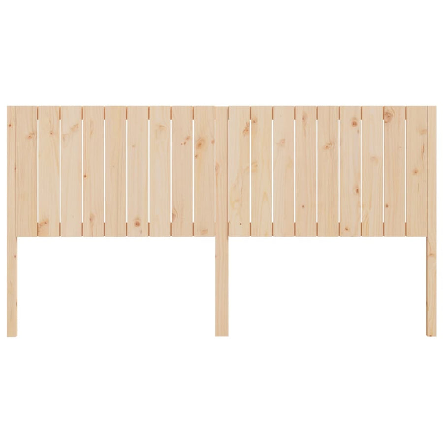 Hoofdbord 85,5X4X00 Cm Massief Grenenhout 185.5 x 100 cm Naturel
