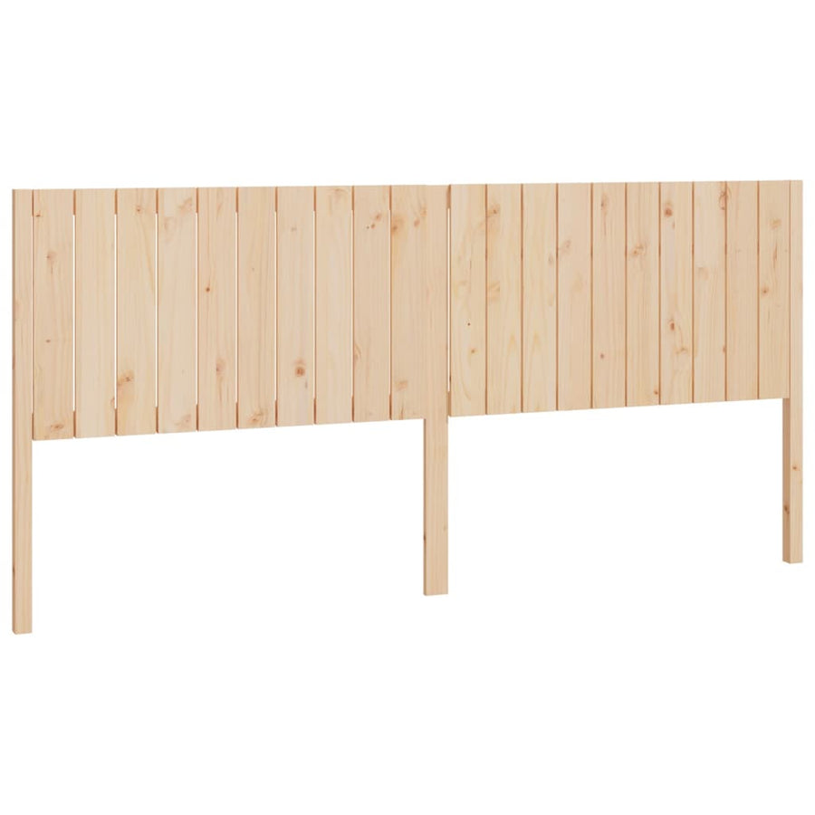 Hoofdbord 205,5X4X00 Cm Massief Grenenhout 1 205.5 x 100 cm Naturel