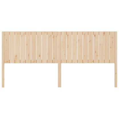 Hoofdbord 205,5X4X00 Cm Massief Grenenhout 1 205.5 x 100 cm Naturel