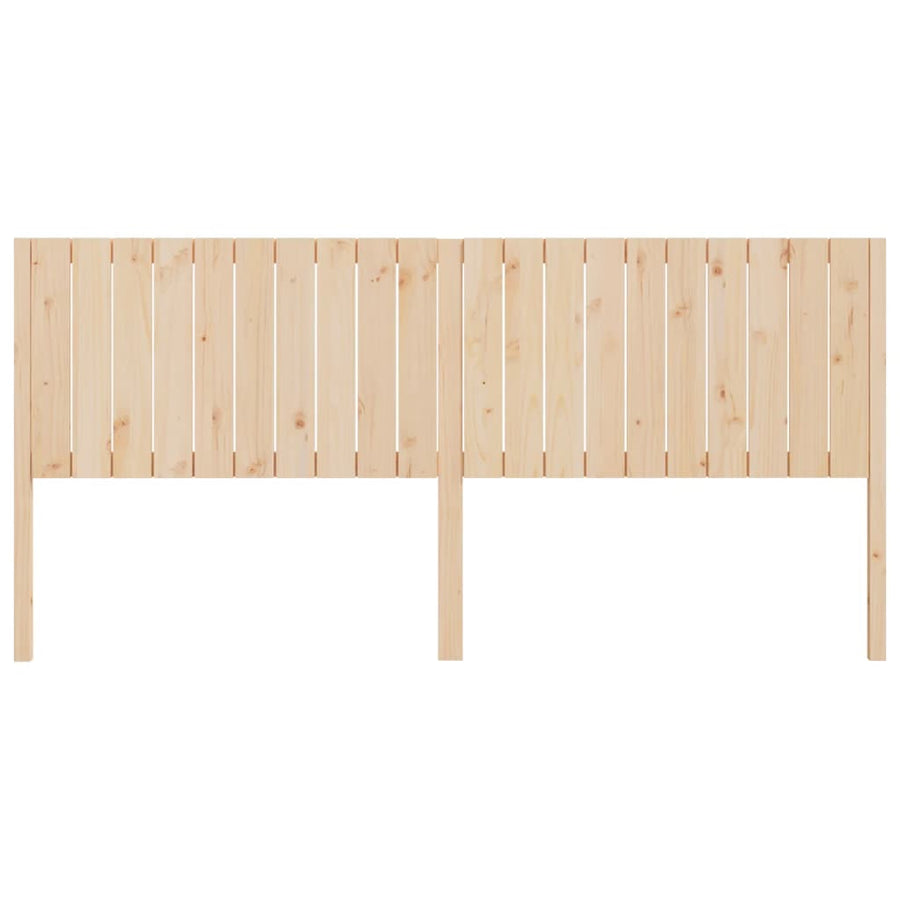 Hoofdbord 205,5X4X00 Cm Massief Grenenhout 1 205.5 x 100 cm Naturel