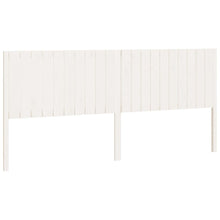 Hoofdbord 205,5X4X00 Cm Massief Grenenhout 205.5 x 100 cm Wit