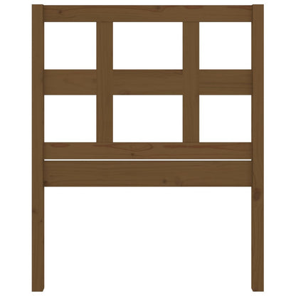 Hoofdbord 05,5X4X00 Cm Massief Grenenhout 105.5 x 100 cm Honingbruin