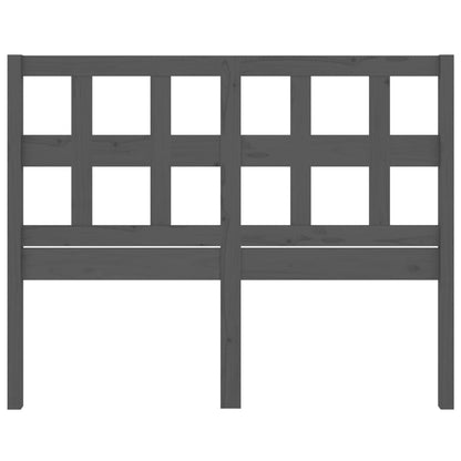 Hoofdbord 85,5X4X00 Cm Massief Grenenhout 185.5 x 100 cm Grijs