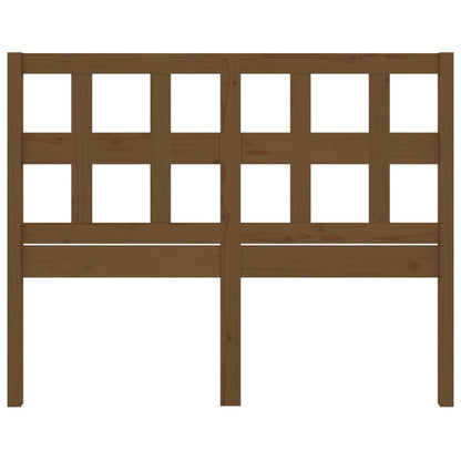 Hoofdbord 205,5X4X00 Cm Massief Grenenhout 205.5 x 100 cm Honingbruin