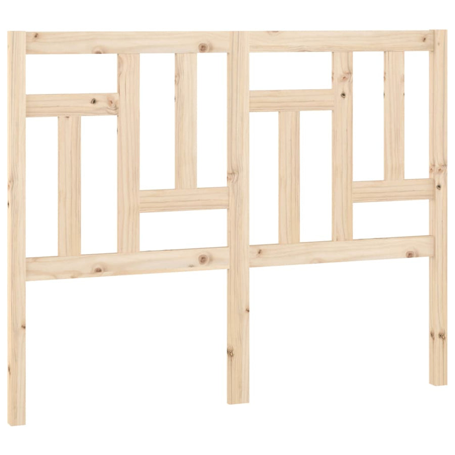 Hoofdbord 40,5X4X00 Cm Massief Grenenhout 140.5 x 100 cm Naturel