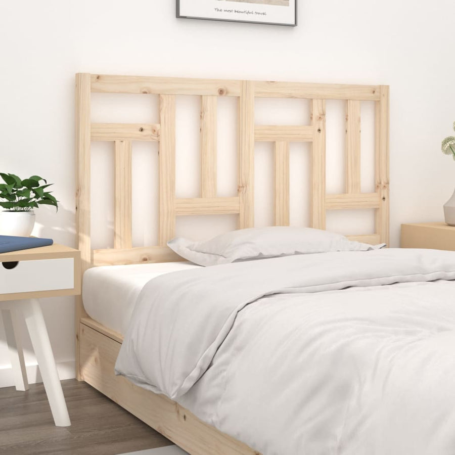 Hoofdbord 40,5X4X00 Cm Massief Grenenhout 140.5 x 100 cm Naturel