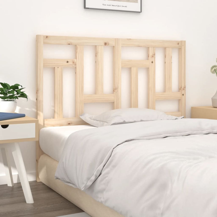 Hoofdbord 40,5X4X00 Cm Massief Grenenhout 140.5 x 100 cm Naturel