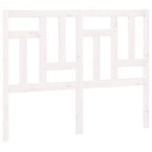 Hoofdbord 45,5X4X00 Cm Massief Grenenhout 145.5 x 100 cm Wit