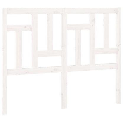 Hoofdbord 45,5X4X00 Cm Massief Grenenhout 145.5 x 100 cm Wit