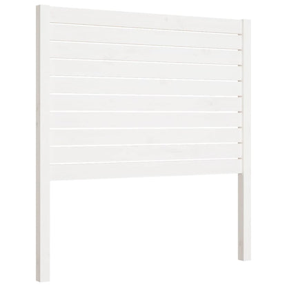 Hoofdbord 8X4X00 Cm Massief Grenenhout 81 x 100 cm Wit