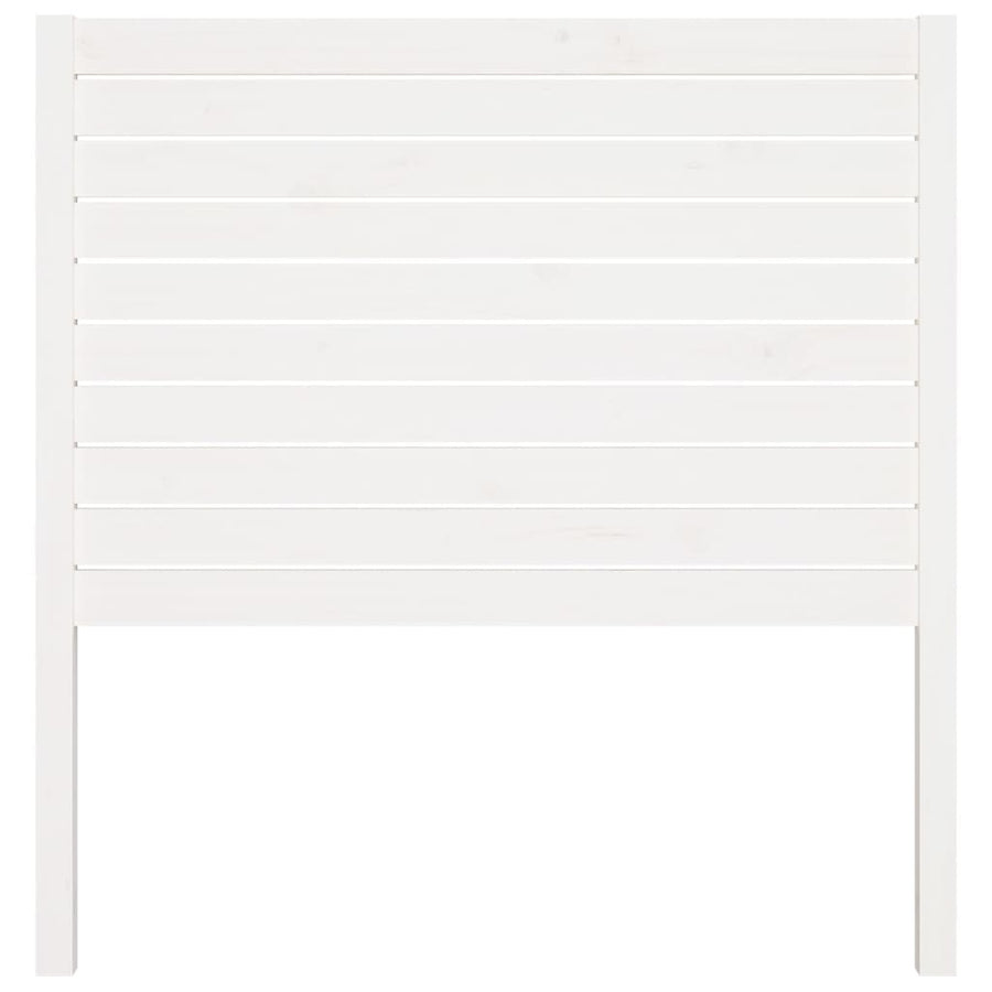 Hoofdbord 8X4X00 Cm Massief Grenenhout 81 x 100 cm Wit
