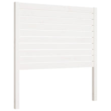 Hoofdbord 96X4X100 Cm Massief Grenenhout 96 x 100 cm Wit