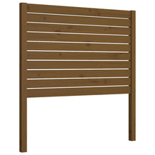 Hoofdbord 06X4X00 Cm Massief Grenenhout 106 x 100 cm Honingbruin