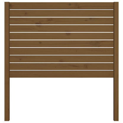 Hoofdbord 06X4X00 Cm Massief Grenenhout 106 x 100 cm Honingbruin