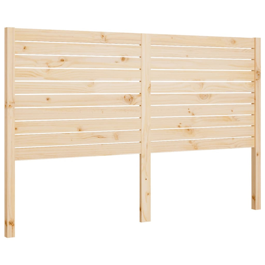 Hoofdbord 4X4X00 Cm Massief Grenenhout 141 x 100 cm Naturel