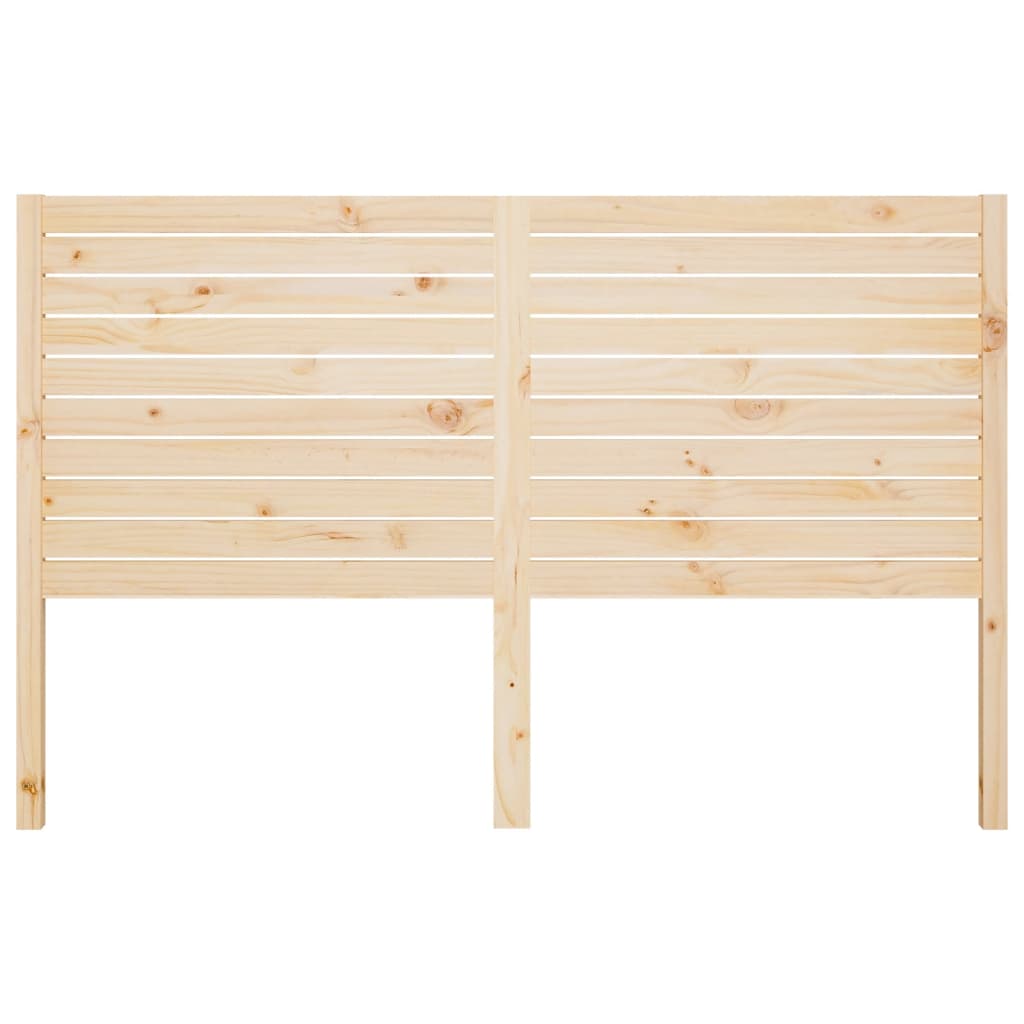 Hoofdbord 4X4X00 Cm Massief Grenenhout 141 x 100 cm Naturel