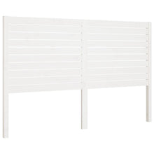 Hoofdbord 66X4X00 Cm Massief Grenenhout 166 x 100 cm Wit