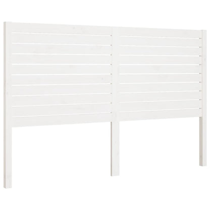 Hoofdbord 66X4X00 Cm Massief Grenenhout 166 x 100 cm Wit