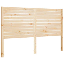 Hoofdbord 186X4X100 Cm Massief Grenenhout 186 x 100 cm Naturel