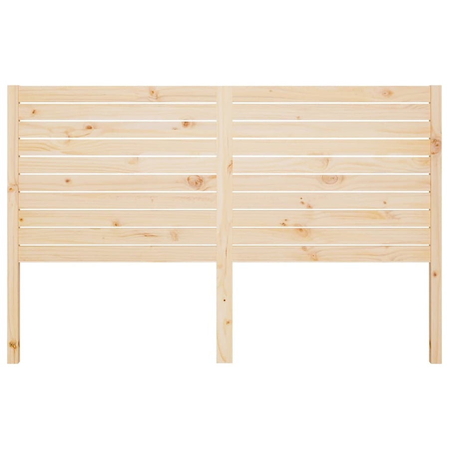 Hoofdbord 186X4X100 Cm Massief Grenenhout 186 x 100 cm Naturel