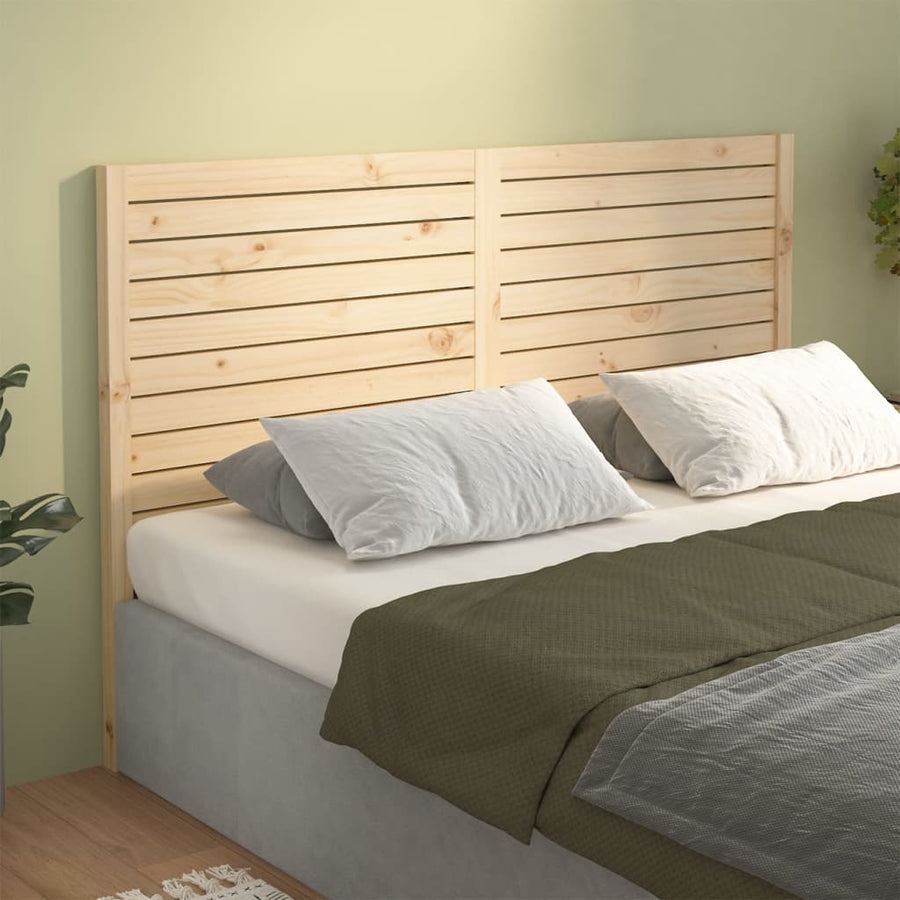 Hoofdbord 186X4X100 Cm Massief Grenenhout 186 x 100 cm Naturel