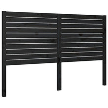 Hoofdbord 86X4X00 Cm Massief Grenenhout 186 x 100 cm Zwart
