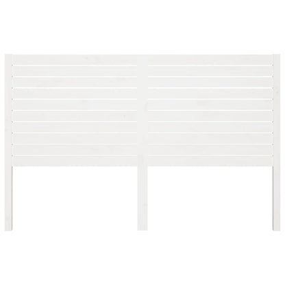 Hoofdbord 206X4X00 Cm Massief Grenenhout 206 x 100 cm Wit