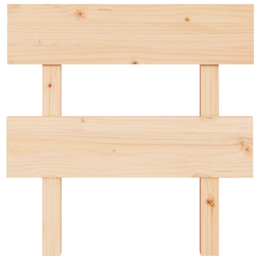 Hoofdbord 93,5X3X81 Cm Massief Grenenhout
