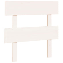 Hoofdbord 93,5X3X81 Cm Massief Grenenhout Wit