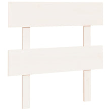 Hoofdbord 103,5X3X81 Cm Massief Grenenhout Wit