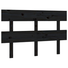 Hoofdbord 144X3X81 Cm Massief Grenenhout Zwart
