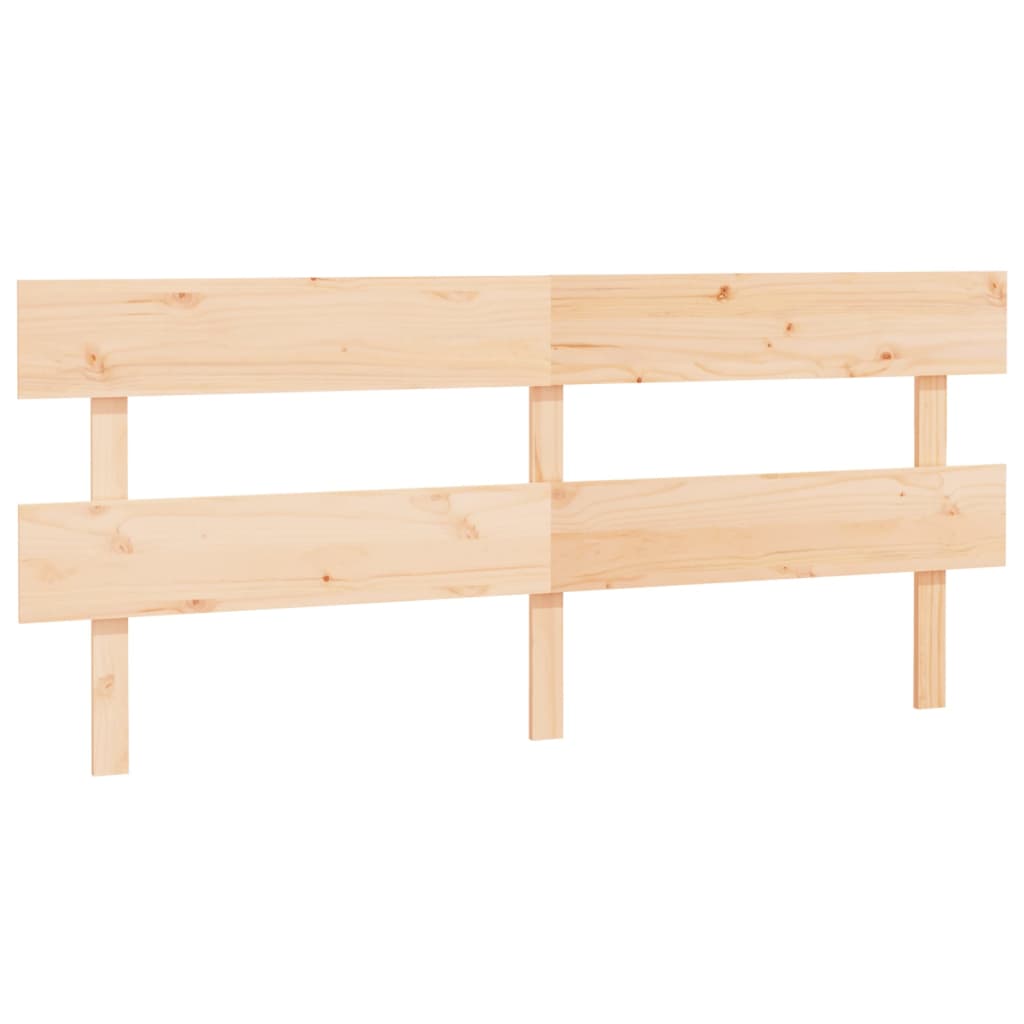 Hoofdbord 204X3X81 Cm Massief Grenenhout
