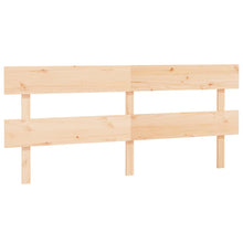 Hoofdbord 204X3X81 Cm Massief Grenenhout