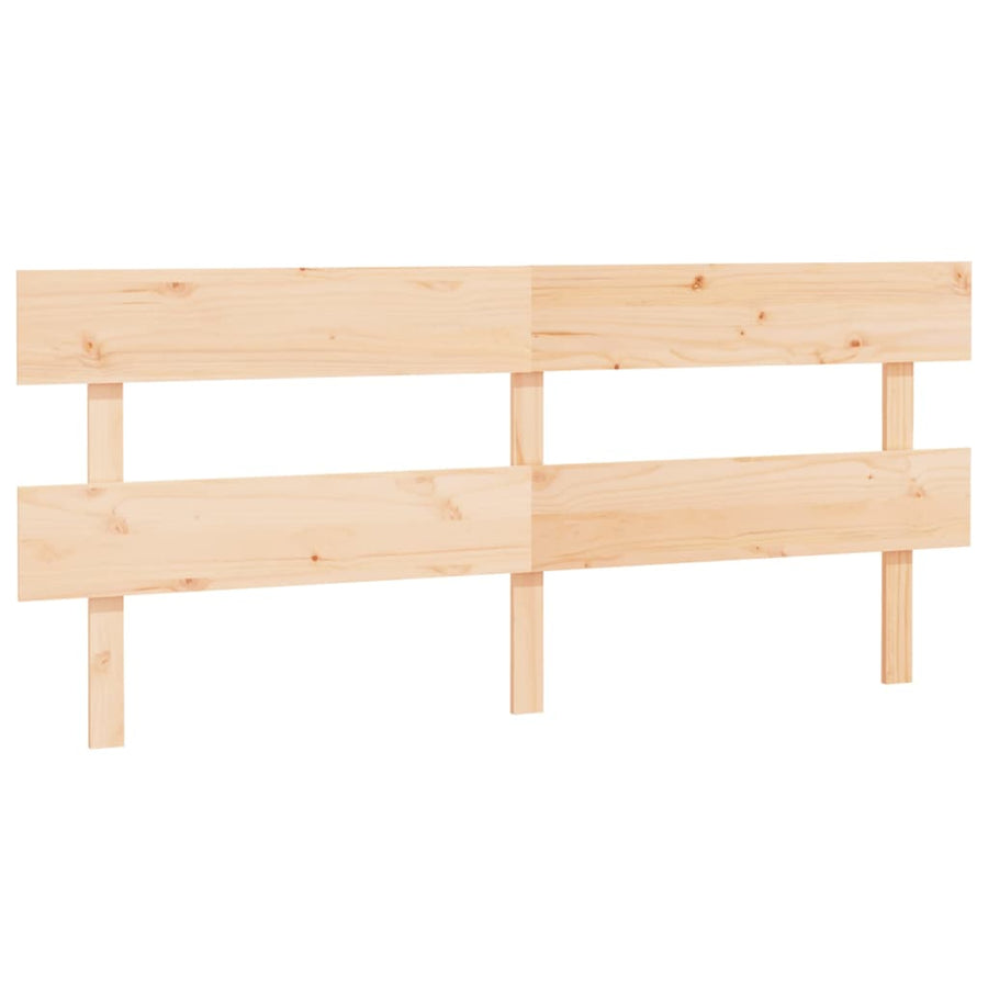 Hoofdbord 204X3X81 Cm Massief Grenenhout