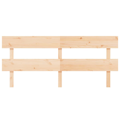 Hoofdbord 204X3X81 Cm Massief Grenenhout
