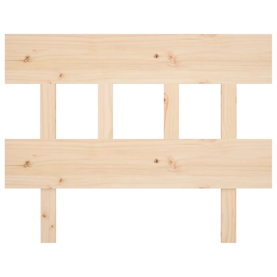Hoofdbord 93,5X3X81 Cm Massief Grenenhout