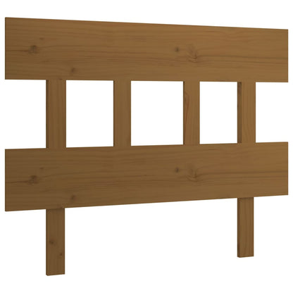 Hoofdbord 93,5X3X81 Cm Massief Grenenhout Honingbruin