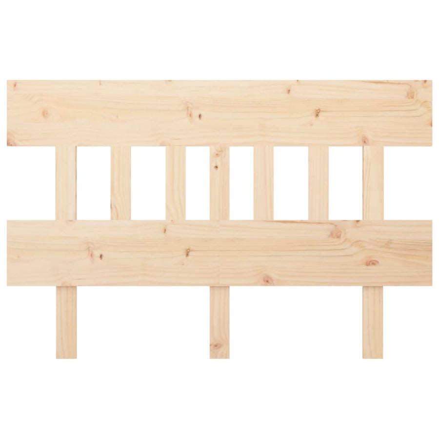 Hoofdbord 123,5X3X81 Cm Massief Grenenhout