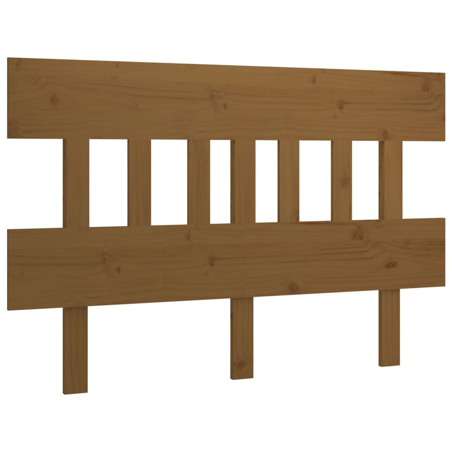Hoofdbord 138,5X3X81 Cm Massief Grenenhout Honingbruin