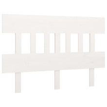 Hoofdbord 143,5X3X81 Cm Massief Grenenhout Wit