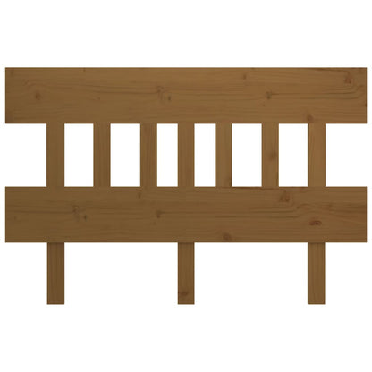 Hoofdbord 143,5X3X81 Cm Massief Grenenhout Honingbruin