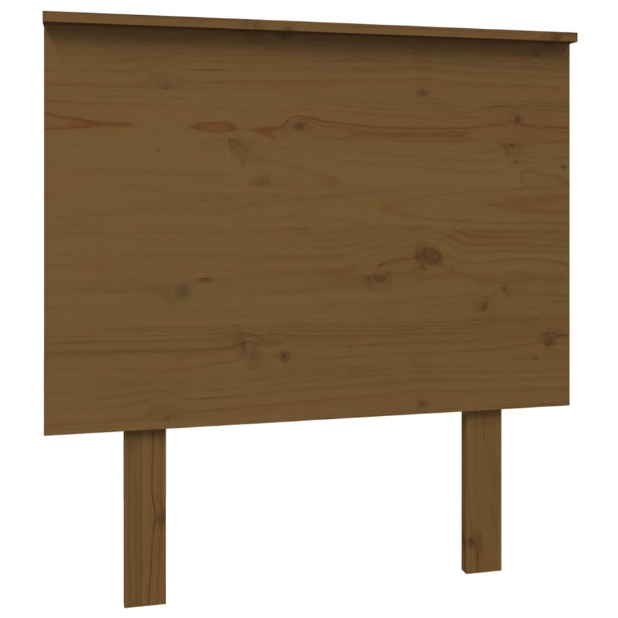 Hoofdbord 79X6X82,5 Cm Massief Grenenhout 79 x 82.5 cm Honingbruin