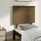 Headboard 79x6x82.5 cm solid pine honey brown