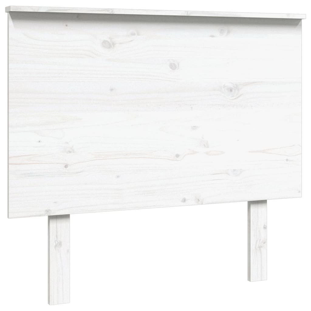 Hoofdbord 94X6X82,5 Cm Massief Grenenhout 94 x 82.5 cm Wit