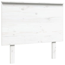 Hoofdbord 94X6X82,5 Cm Massief Grenenhout 94 x 82.5 cm Wit