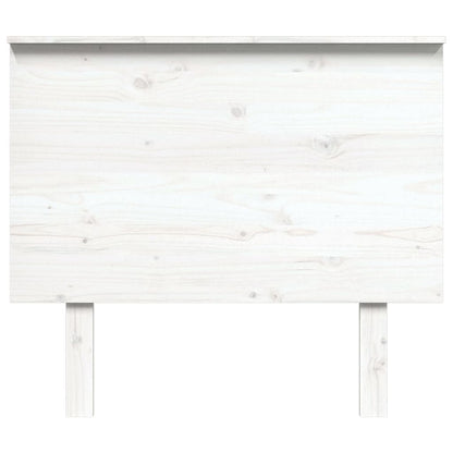 Hoofdbord 94X6X82,5 Cm Massief Grenenhout 94 x 82.5 cm Wit