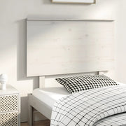 Hoofdbord 94x6x82,5 cm massief grenenhout wit