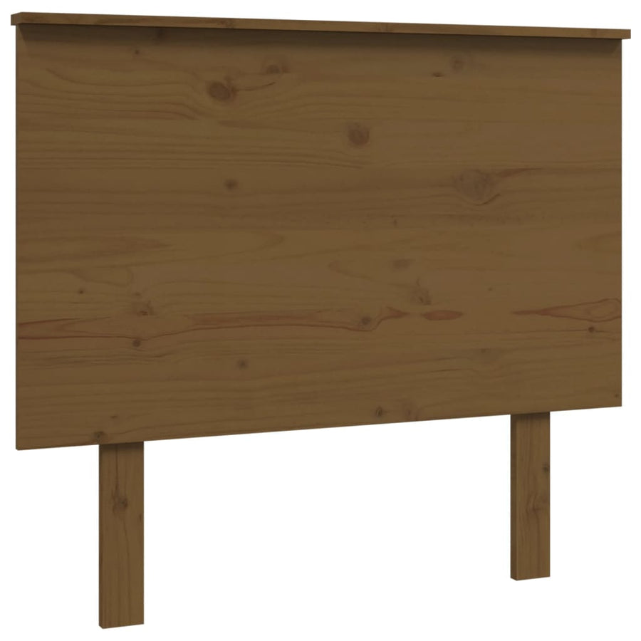 Hoofdbord 94X6X82,5 Cm Massief Grenenhout 94 x 82.5 cm Honingbruin